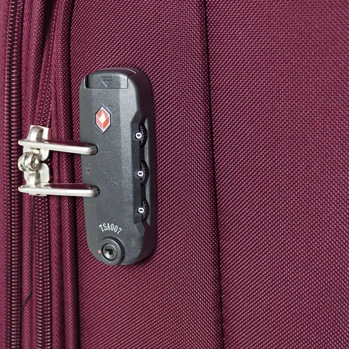 Gabol Zambia Trolley Large 79 Burgundy 5 Gabol Zambia Trolley Large 79 Burgundy - Afbeelding 5