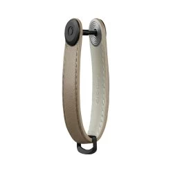 Orbitkey 2.0 Keyholder Pebbled Leather Ecru -Mode Tassen Winkel image 10051