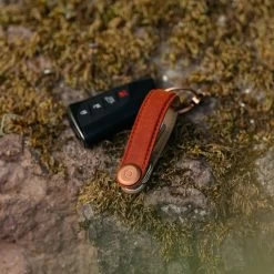 Orbitkey 2.0 Waxed Canvas Keyholder Brick Red -Mode Tassen Winkel image 10071