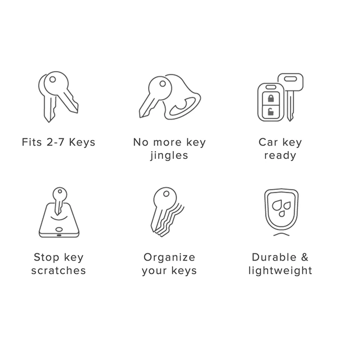 Orbitkey Premium Leather 2.0 Keyholder Espresso / Brown 6 Orbitkey Premium Leather 2.0 Keyholder Espresso / Brown - Image 6