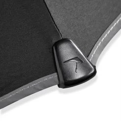 Senz Large Stick Stormparaplu Black Reflective 8 Senz Large Stick Stormparaplu Black Reflective -Mode Tassen Winkel image 10223