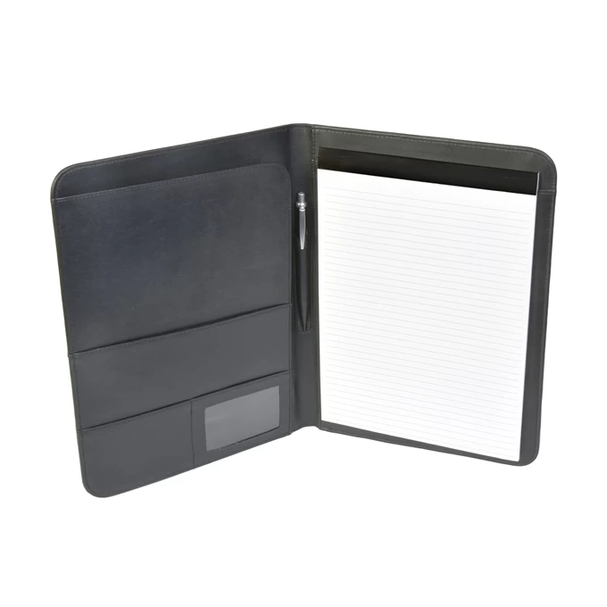 Dermata Business Kunstleer Schrijfmap A4 Zwart 3 Dermata Business Kunstleer Schrijfmap A4 Zwart - Image 3
