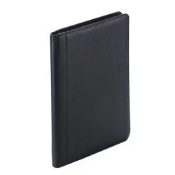 Dermata Business Leren Schrijfmap A4 Met Calculator Zwart