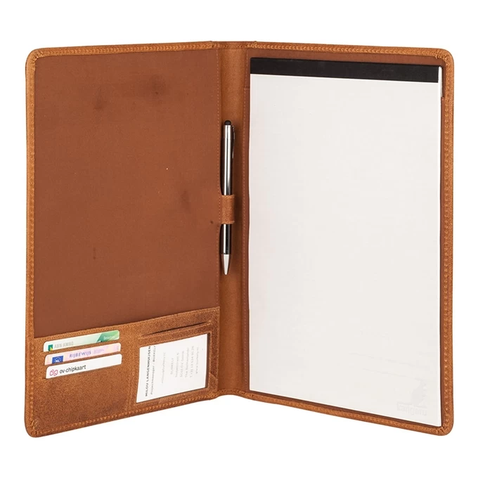 Burkely Vintage Bing A4 Filecover Cognac 9 Burkely Vintage Bing A4 Filecover Cognac - Image 9