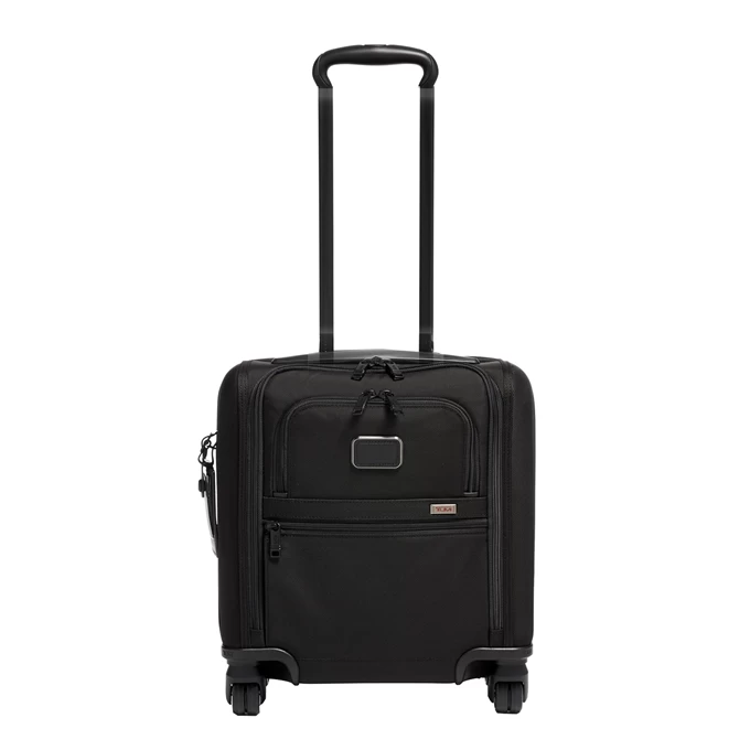 Tumi Alpha Compact 4 Wheel Brief Black 1 Tumi Alpha Compact 4 Wheel Brief Black