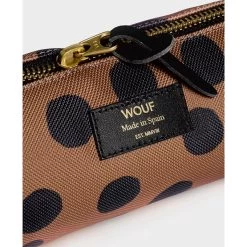 Wouf Dots School Pencil Case Camel 7 Wouf Dots School Pencil Case Camel -Mode Tassen Winkel image 10667
