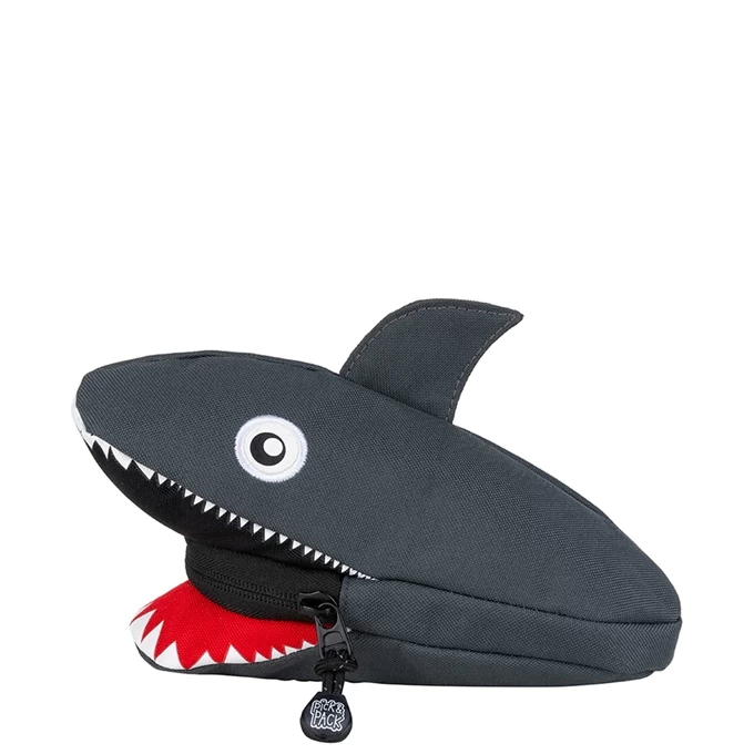 Pick & Pack Shark Shape Penncase Anthracite 1 Pick & Pack Shark Shape Penncase Anthracite