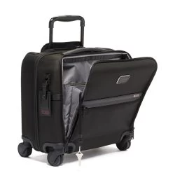 Tumi Alpha Compact 4 Wheel Brief Black II -Mode Tassen Winkel image 1075