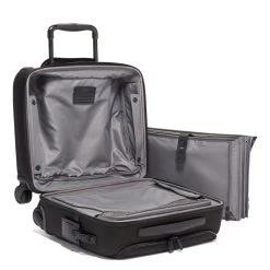 Tumi Alpha Compact 4 Wheel Brief Black II -Mode Tassen Winkel image 1076