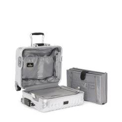 Tumi 19 Degree Aluminum Compact Carry On Silver -Mode Tassen Winkel image 1107