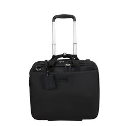 Lipault 4BIZ Rolling Tote Black