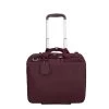 Lipault 4BIZ Rolling Tote Bordeaux