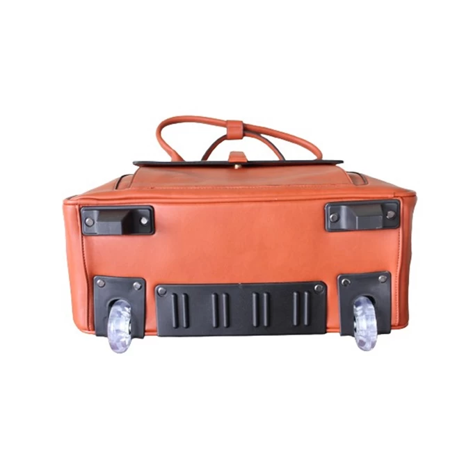 Olivia Lauren Sasha Business Trolley Roest Bruin 4 Olivia Lauren Sasha Business Trolley Roest Bruin - Image 4