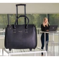 Olivia Lauren College Business Trolley Zwart 7 Olivia Lauren College Business Trolley Zwart -Mode Tassen Winkel image 1247