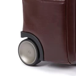 Piquadro Black Square Briefcase With Wheels Brown 13 Piquadro Black Square Briefcase With Wheels Brown -Mode Tassen Winkel image 1255