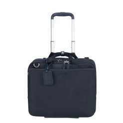 Lipault 4BIZ Rolling Tote Carbon Blue