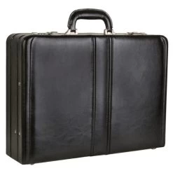 Dermata Business Leather Attaché Zwart -Mode Tassen Winkel image 1300