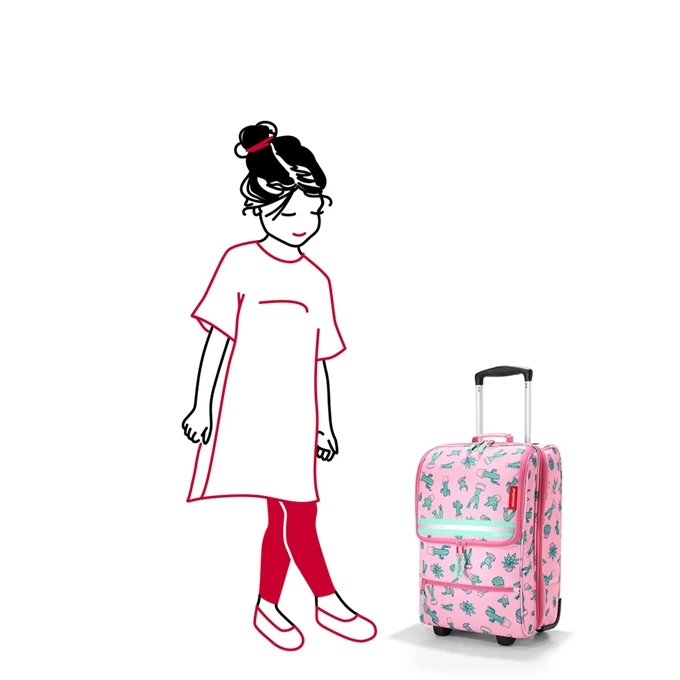 Reisenthel Kids Trolley XS Cats And Dogs Mint 2 Reisenthel Kids Trolley XS Cats And Dogs Mint - Image 2