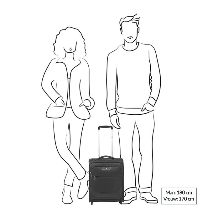 Roncato Joy Underseater Cabin Trolley 45 Cm Blue 2 Roncato Joy Underseater Cabin Trolley 45 Cm Blue - Afbeelding 2