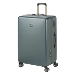 Princess Traveller PT-01 Deluxe Large Trolley Platinum Blue