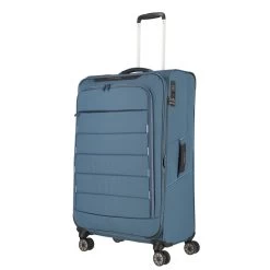 Travelite Skaii 4 Wheel Trolley L Expandable Blue -Mode Tassen Winkel image 1551