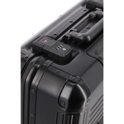 Travelite Next Aluminium Business Wheeler Black -Mode Tassen Winkel image 1821