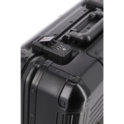 Travelite Next Aluminium Business Wheeler Black -Mode Tassen Winkel image 1822
