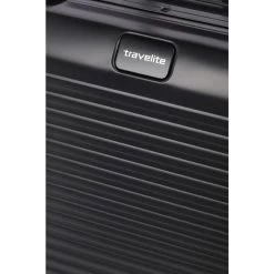 Travelite Next Aluminium Business Wheeler Black -Mode Tassen Winkel image 1823
