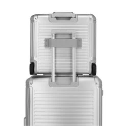Travelite Next Aluminium Business Wheeler Silver -Mode Tassen Winkel image 1845