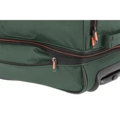 Travelite Basics Wheeled Duffle 55 Expandable Dark Green -Mode Tassen Winkel image 1931