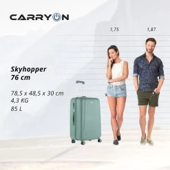 CarryOn Skyhopper 78 Set Van 2 Olive -Mode Tassen Winkel image 198