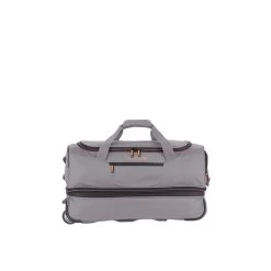 Travelite Basics Wheeled Duffle 55 Expandable Grey -Mode Tassen Winkel image 1988
