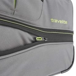 Travelite Basics Wheeled Duffle 55 Expandable Grey -Mode Tassen Winkel image 1996