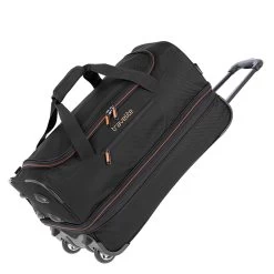 Travelite Basics Wheeled Duffle 55 Expandable Black