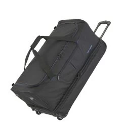 Travelite Basics Wheeled Duffle 55 Expandable Black -Mode Tassen Winkel image 2006