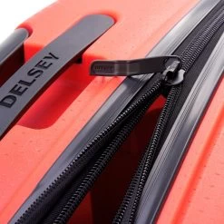 Delsey Belmont Plus 4 Wheel Trolley 83 Faded Red -Mode Tassen Winkel image 210