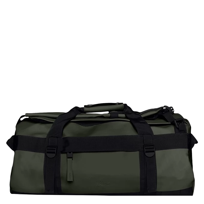 Rains Texel Duffel Bag W3 Green 1 Rains Texel Duffel Bag W3 Green