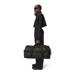 Rains Texel Duffel Bag W3 Green 12 Rains Texel Duffel Bag W3 Green -Mode Tassen Winkel image 2184