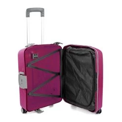 Roncato Light 4 Wiel Cabin Trolley 55 Magenta -Mode Tassen Winkel image 224