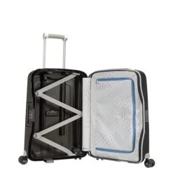 Samsonite S'Cure Spinner 55 + 75 Set Black -Mode Tassen Winkel image 263