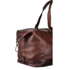Leonhard Heyden Roma Travel Bag Dark Brown -Mode Tassen Winkel image 2881