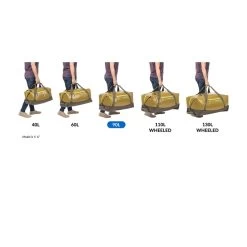 Eagle Creek Migrate Duffel 90L Silver -Mode Tassen Winkel image 2886