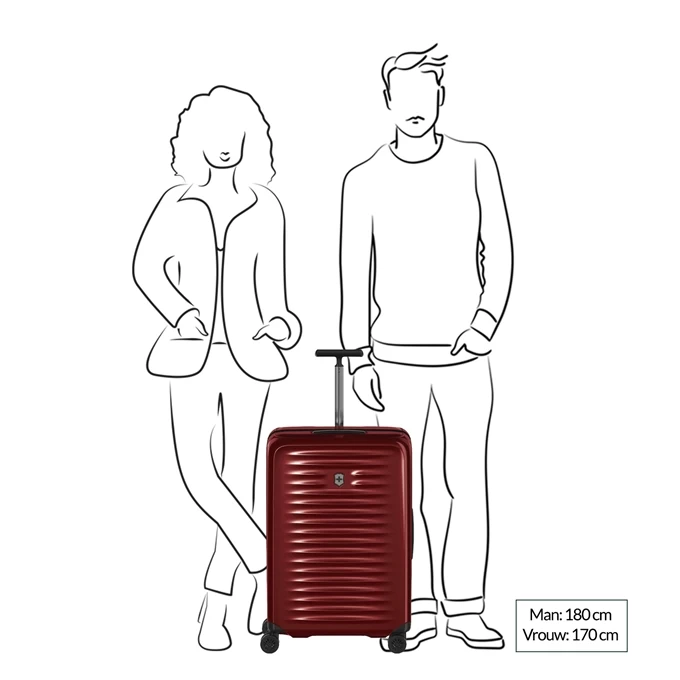 Victorinox Airox Medium Hardside Case Silver 2 Victorinox Airox Medium Hardside Case Silver - Image 2