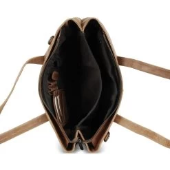 Plevier Jura 14" Damestas Taupe -Mode Tassen Winkel image 3402