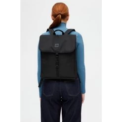 Lefrik Handy Backpack Mini Vandra Black Ripstop -Mode Tassen Winkel image 3409