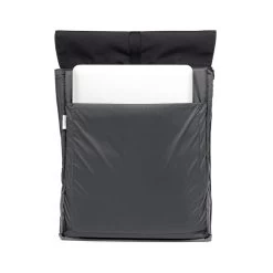 Lefrik Handy Backpack Mini Vandra Black Ripstop -Mode Tassen Winkel image 3413