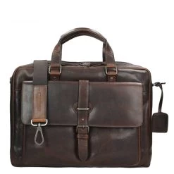 Leonhard Heyden Roma Tote Bag Brown
