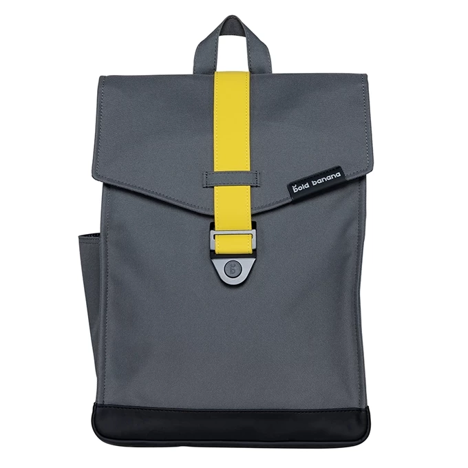 Bold Banana Envelope Backpack Grey Lightning 1 Bold Banana Envelope Backpack Grey Lightning