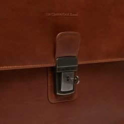 The Chesterfield Brand Venice Businesstas Cognac -Mode Tassen Winkel image 3559