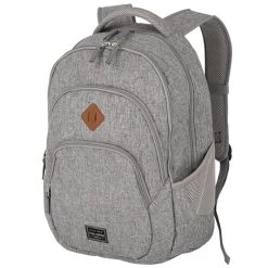 Travelite Basics Backpack Melange Light Grey -Mode Tassen Winkel image 3569